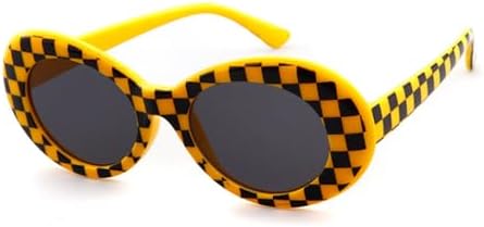 

Солнцезащитные очки для мужчин и женщин, овальные солнцезащитные очки в стиле ретро, ​​овальные солнцезащитные очки с защитой от УФ-излучения UV400 для женщин MTZJH, C10