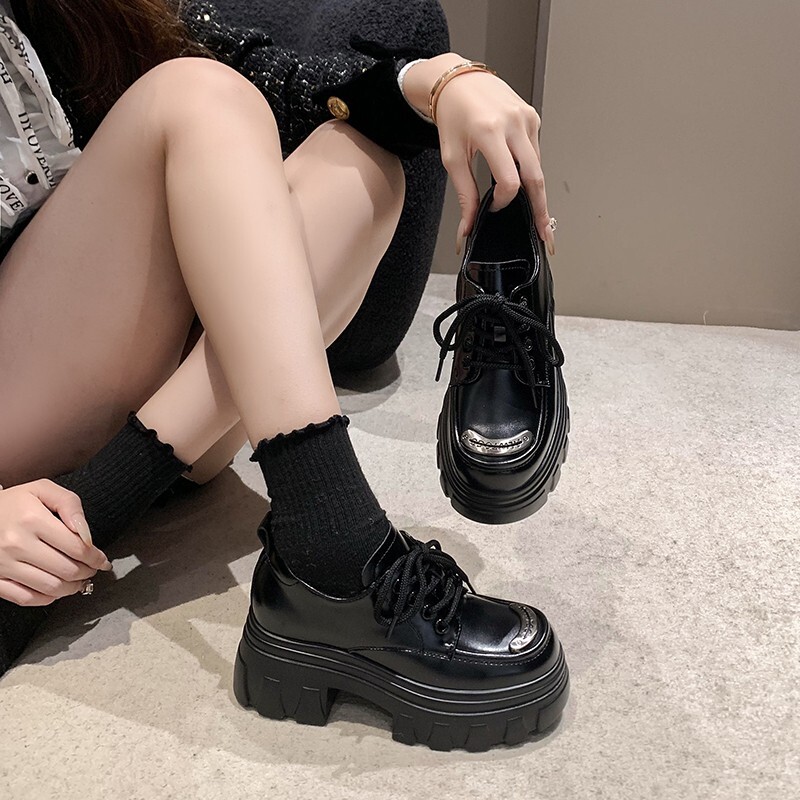 

Туфли женские повседневные Women's Casual Shoes Women's Black Pretty Tiffin