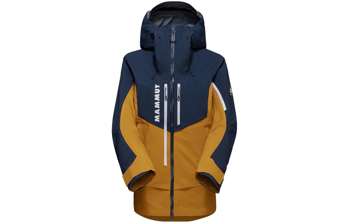 

Женская лыжная куртка la liste MAMMUT, желтый/мультиколор