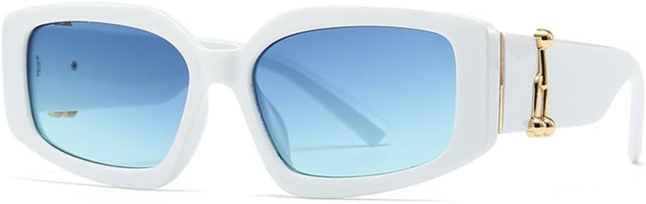 

Винтажные женские солнцезащитные очки с леопардовым принтом, роскошные, с градиентным затемнением, зеркальные, модные, ярких цветов, защита от УФ-излучения UV400 TYUVIVO, C3white