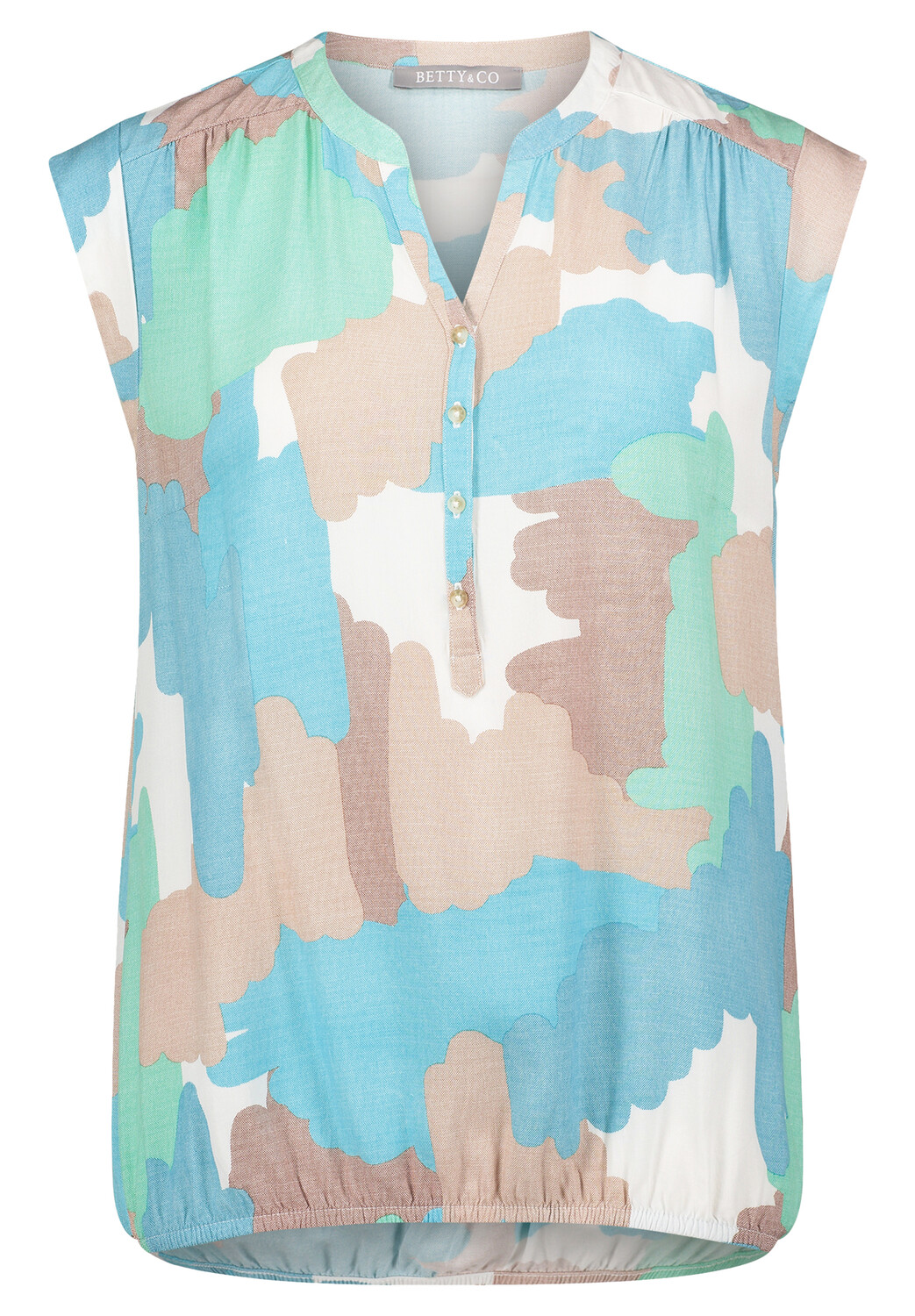 

Блуза BETTY & CO mit Print, цвет Nature/Mint