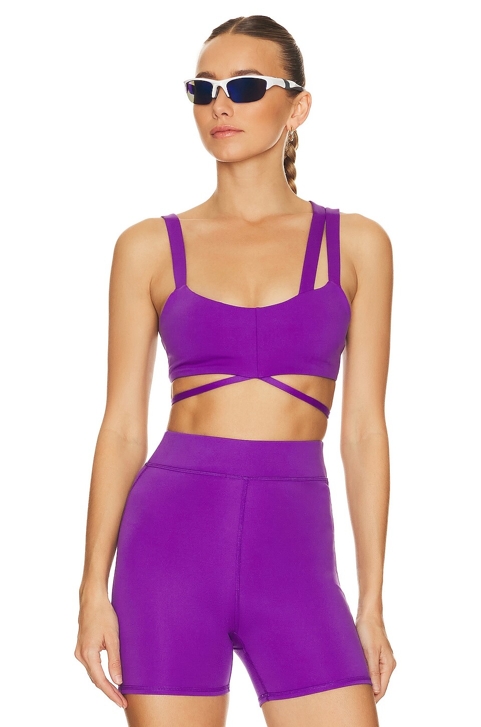

Бюстгальтер Camila Coelho Marcia Sports, цвет Royal Purple