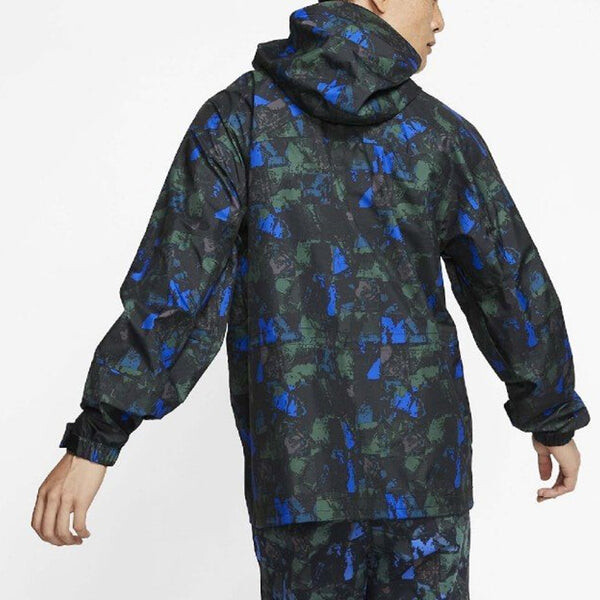 Куртка лабораторная куртка acg gore tex с принтом по всему телу Nike, синий — фото 4