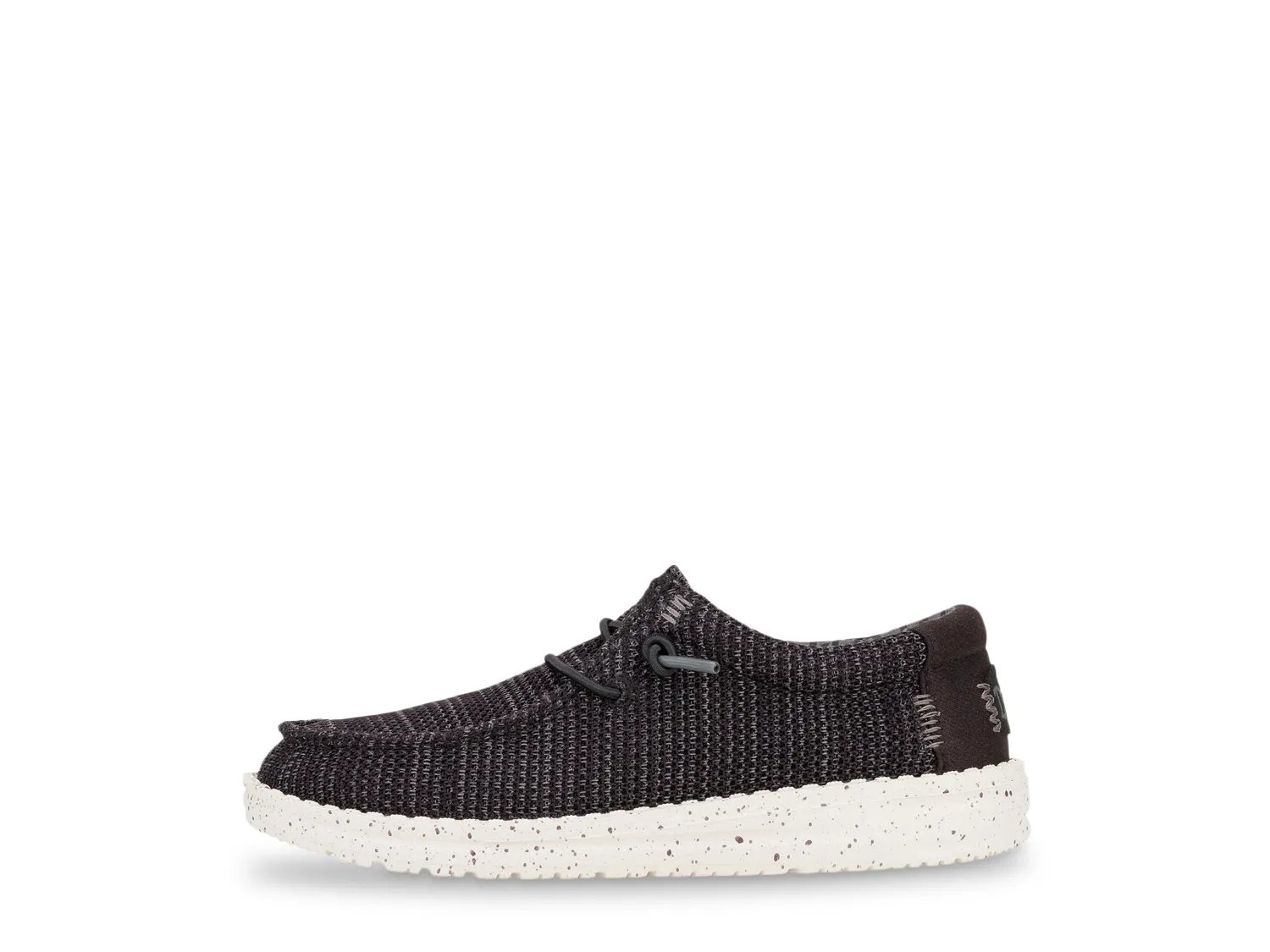 Слипоны HEYDUDE Wally Stretch Sox Slip-On - Kids', черный — фото 4
