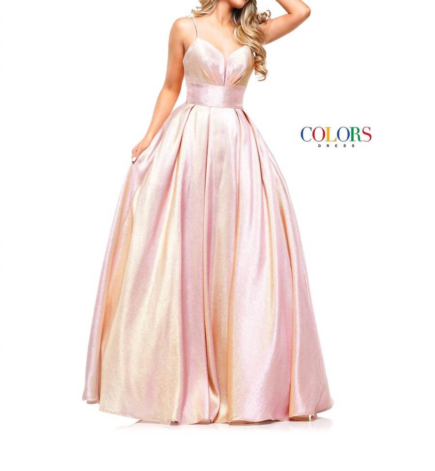 

2164 In Rose Gold COLORS DRESS