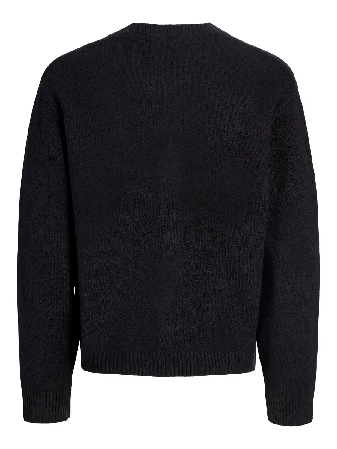 Стриккардиган вязаный JACK & JONES Junior, черный — фото 2