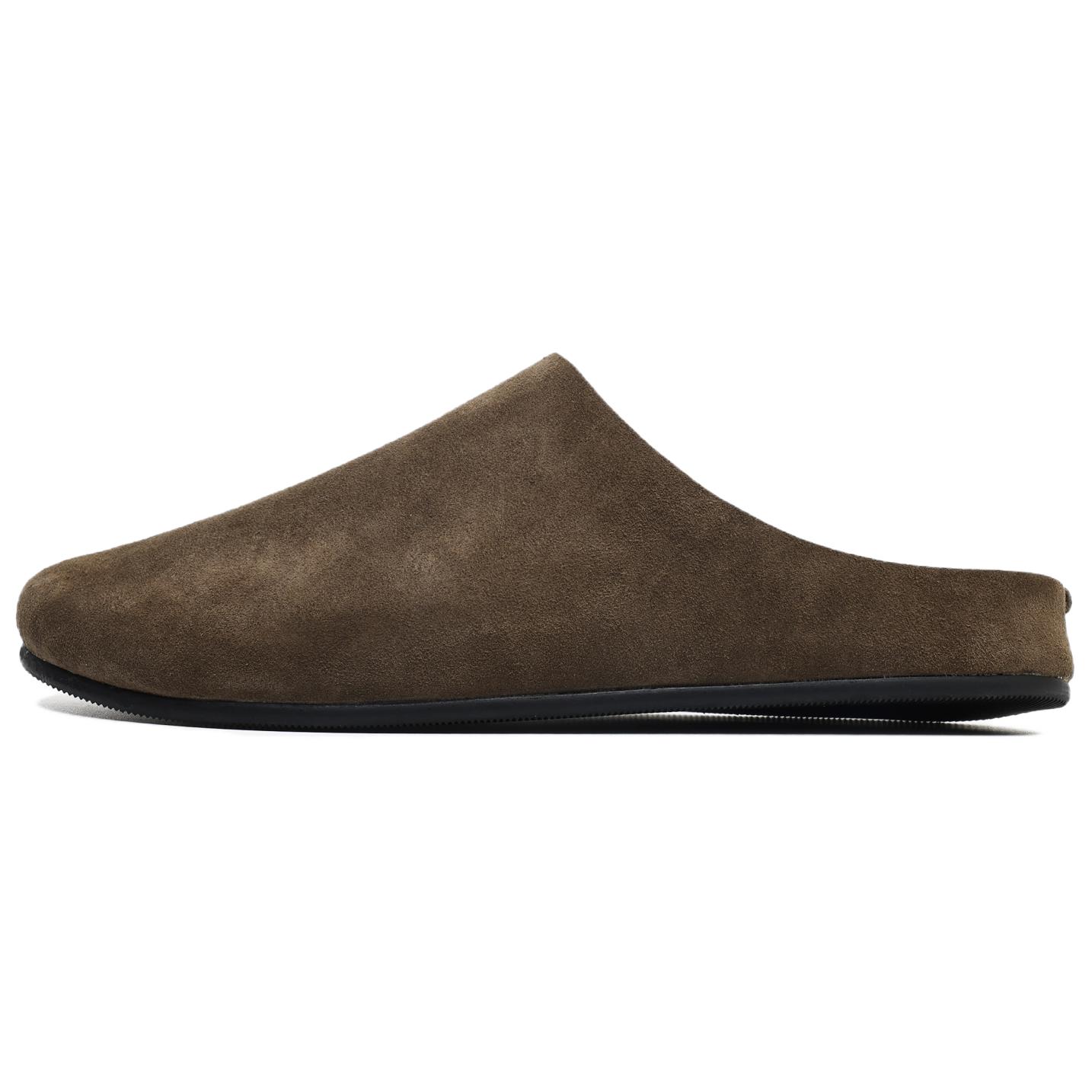 

Mo Xu Быстросохнущие тапочки с закрытым носком унисекс оливково-коричневые, цвет Olive Brown