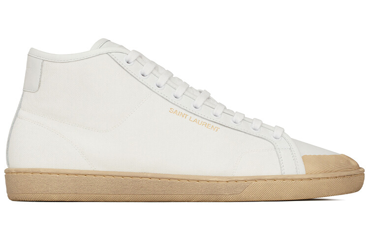Кроссовки женские Saint Laurent Court, белый