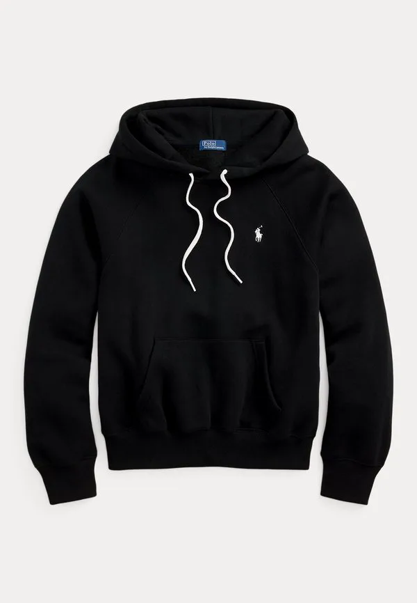 Худи укороченного кроя Polo Ralph Lauren, Black — фото 4