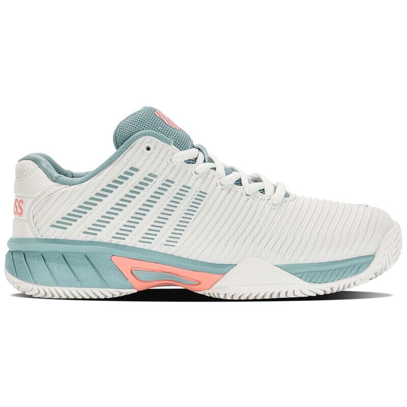 

K-Swiss Hypercourt Express 2 HB бирюзовые детские кроссовки для тенниса и весла