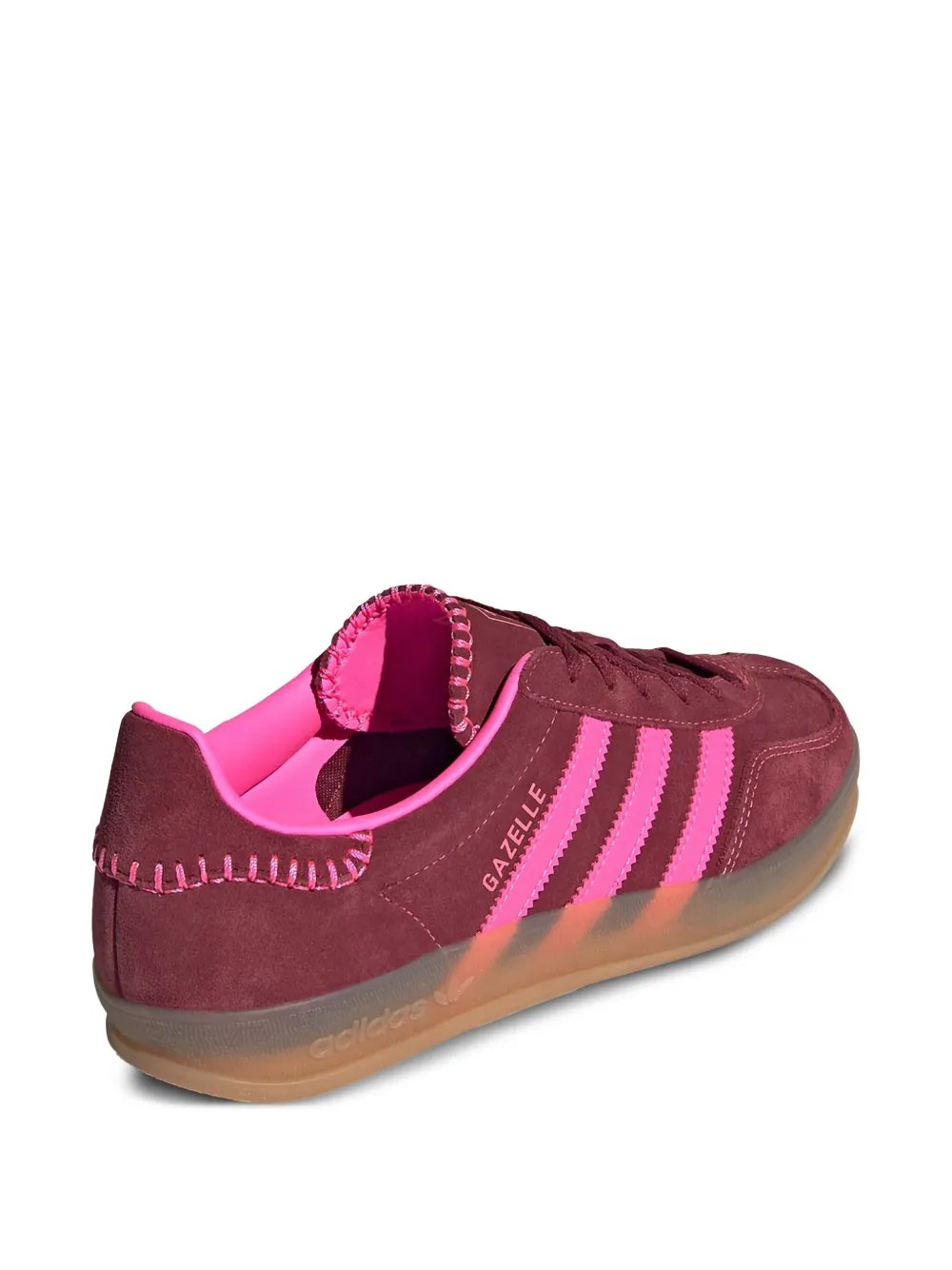 Кроссовки Gazelle Adidas, красный — фото 3