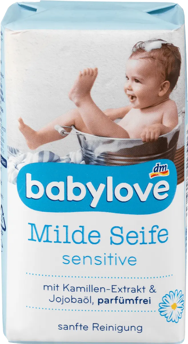 

Кусок мыла мягко-чувствительный 100г. babylove