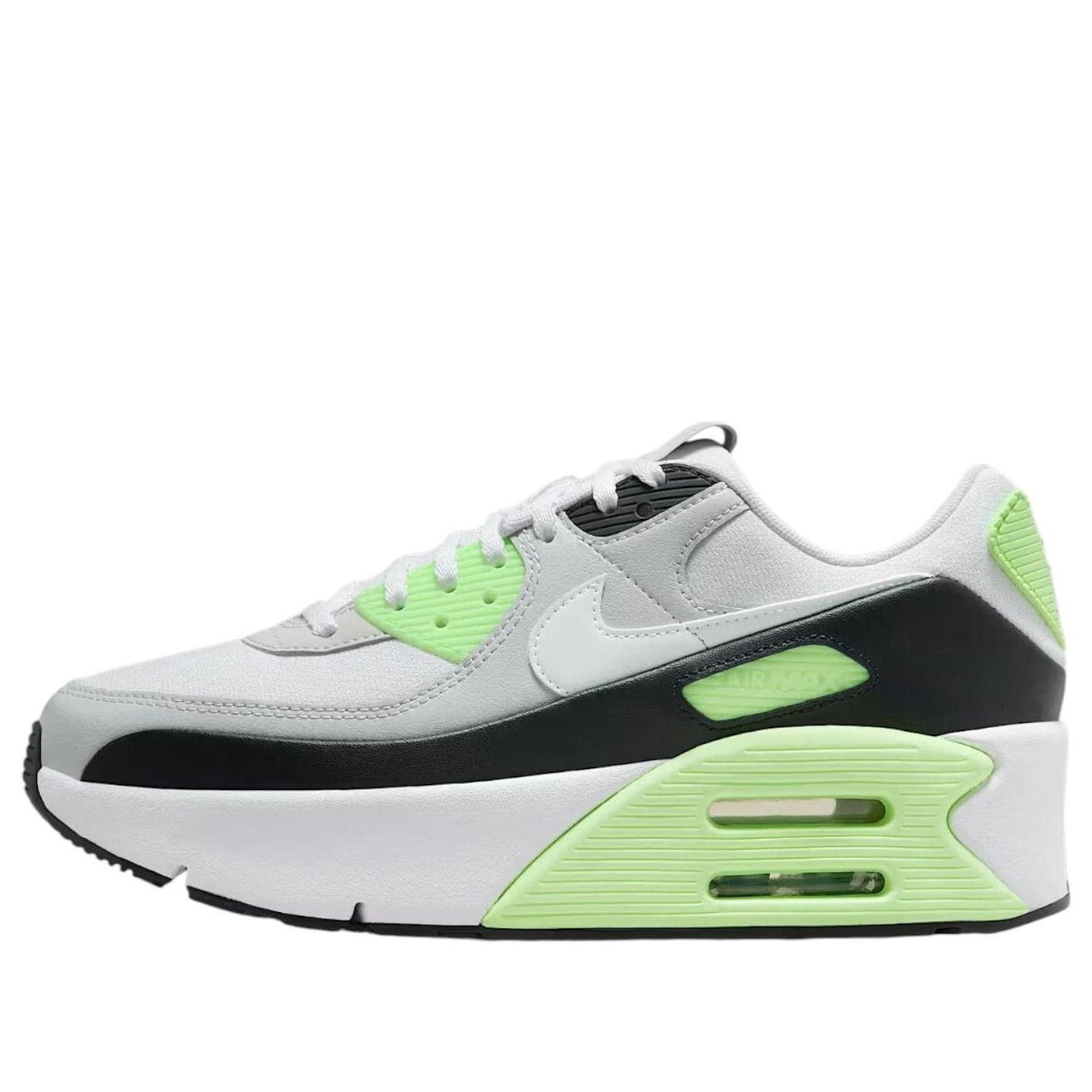 Кроссовки (WMNS) Nike Air Max 90 LV8 'Photon Dust Lime Blast'