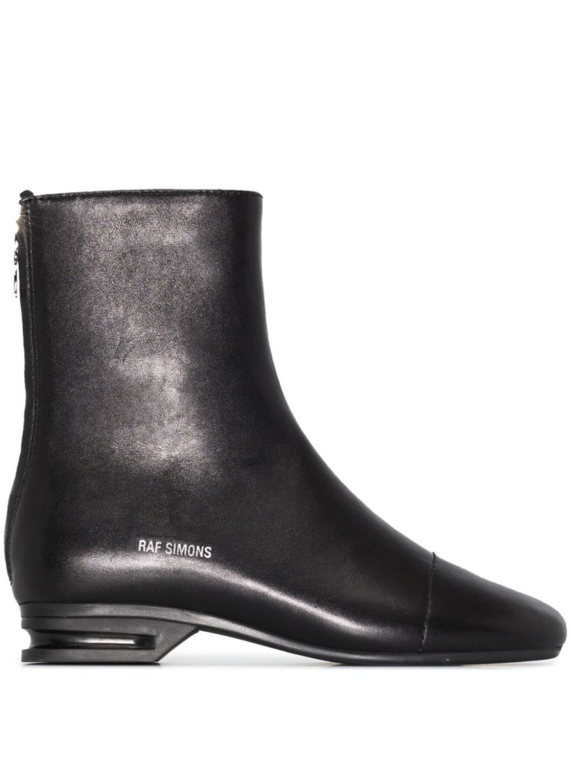 

Raf Simons ботинки с закругленным носком, черный