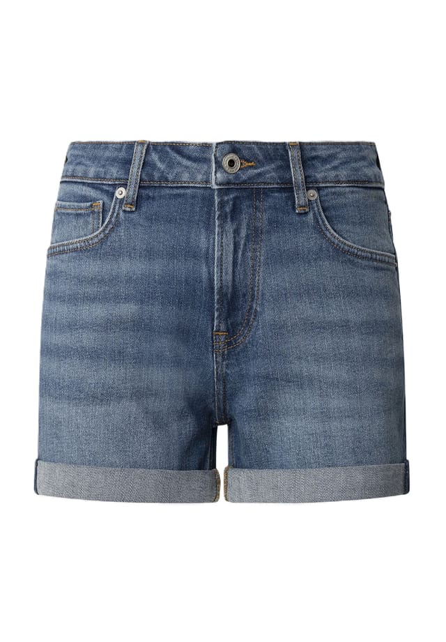 

Джинсовые шорты с пятью карманами Pepe Jeans, синий