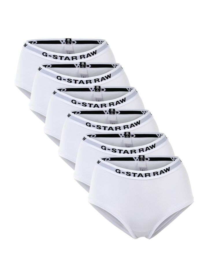 

Трусы G-Star Raw Slip 6er Pack, белый