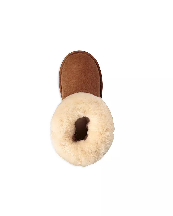Классические ботинки унисекс - для малышей, детей постарше. Ugg, коричневый — фото 4