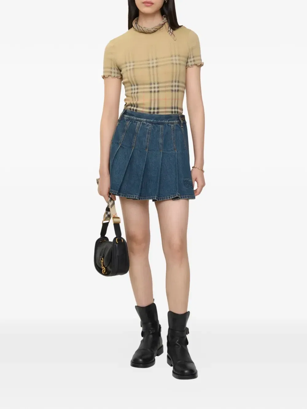 Юбка BURBERRY, женская, синий — фото 2