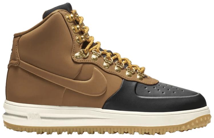 

Ботинки Nike Lunar Force 1 Duckboot '18 'Tan Black', черный