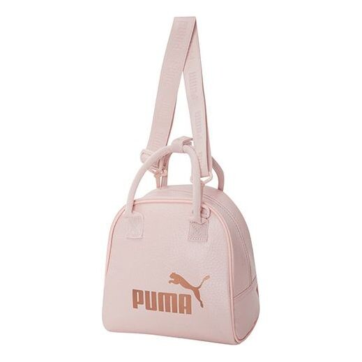 

Сумка core up bowling hand bag 'pink' Puma, розовый