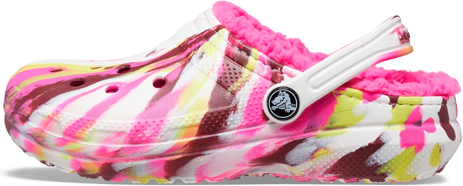 

Детские классические сабо Crocs с подкладкой, розовый