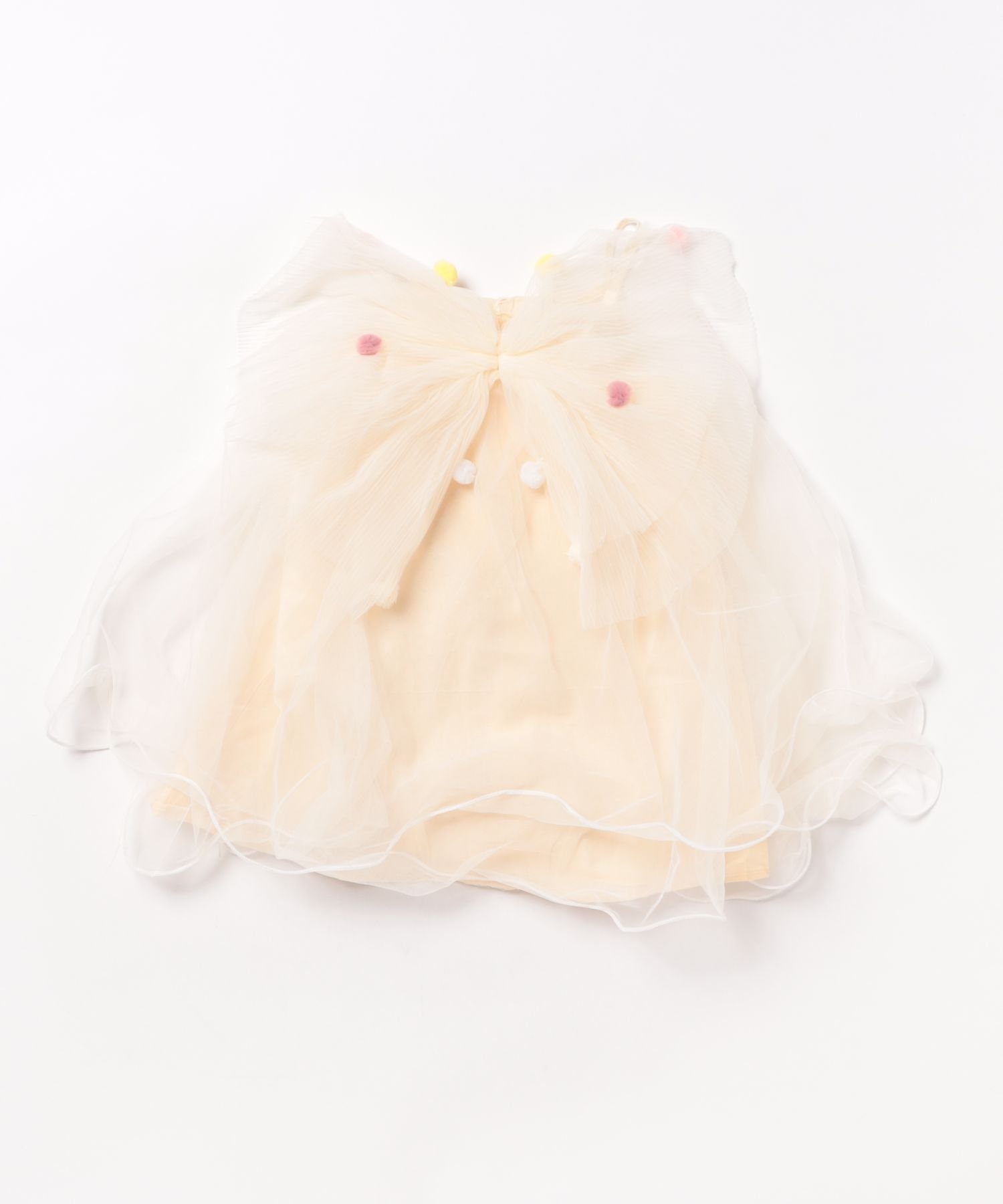 Платье из тюля «Сказка» Aimoha Kids, Light beige — фото 3