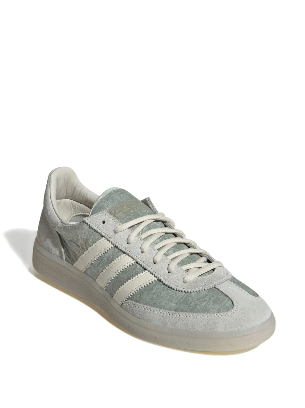 Кроссовки Handball Spezial из замши с тремя полосками adidas, серый — фото 2