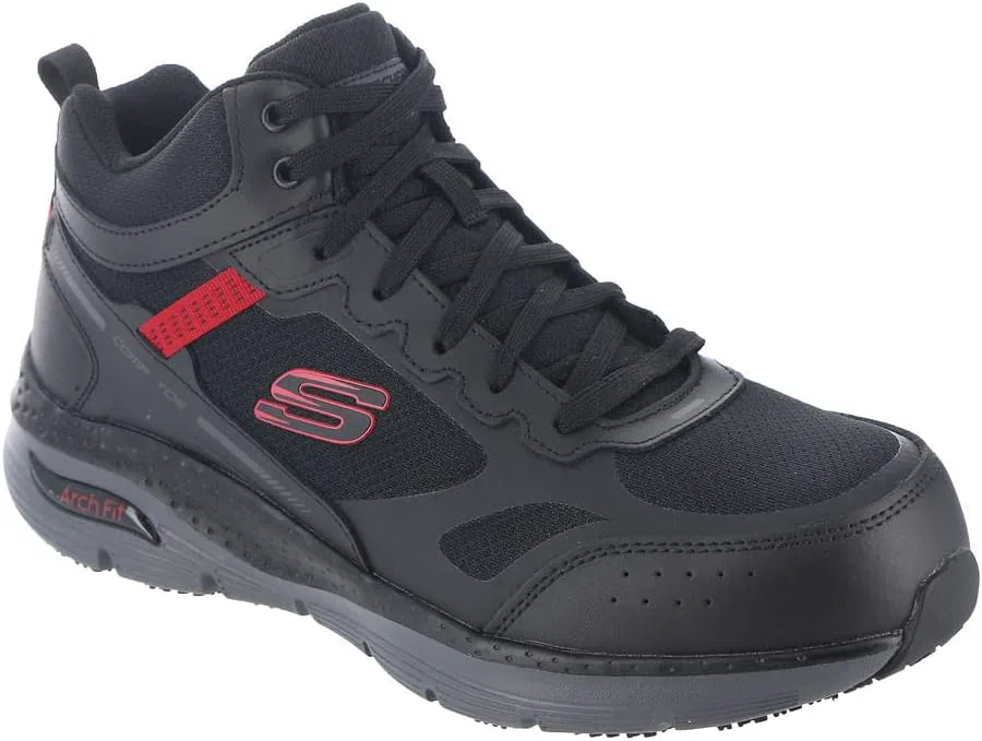 

Мужские кроссовки Skechers Arch Fit Sr - Bensen с усиленным носком, черный