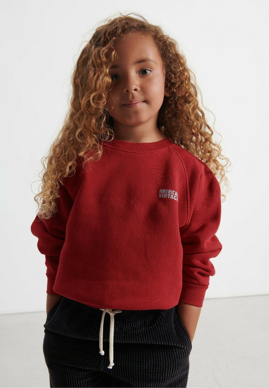 Толстовка American Vintage IZUBIRD, Cerise Vintage/Red — фото 2