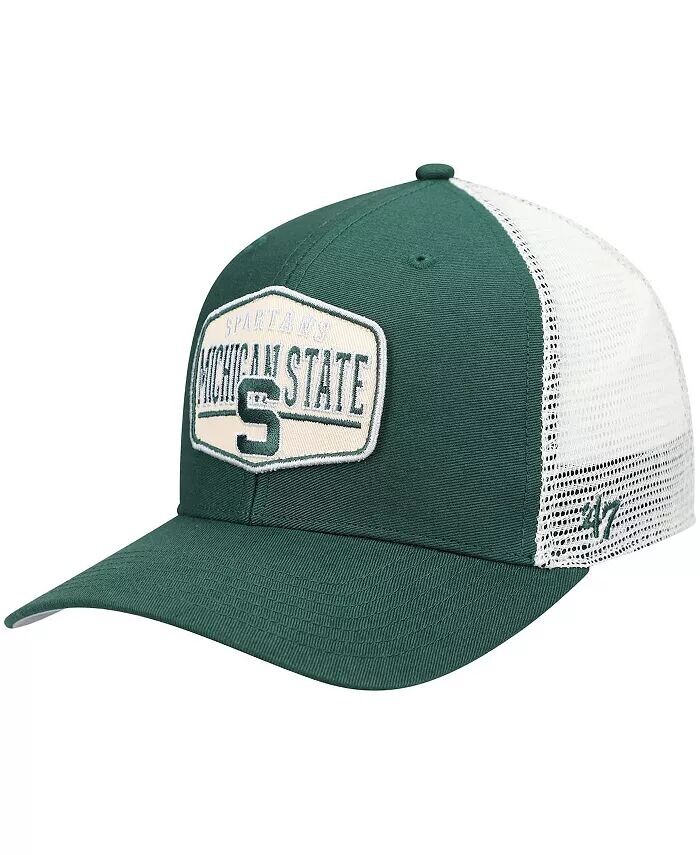 

Мужская зеленая кепка '47 Michigan State Spartans Shumay MVP Trucker Snapback '47 Brand