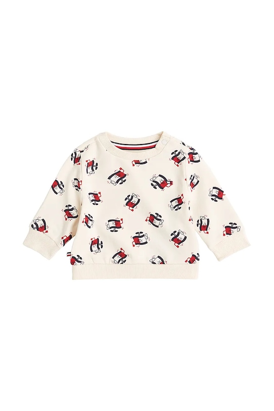

Хлопковая толстовка для малышей Tommy Hilfiger, бежевый