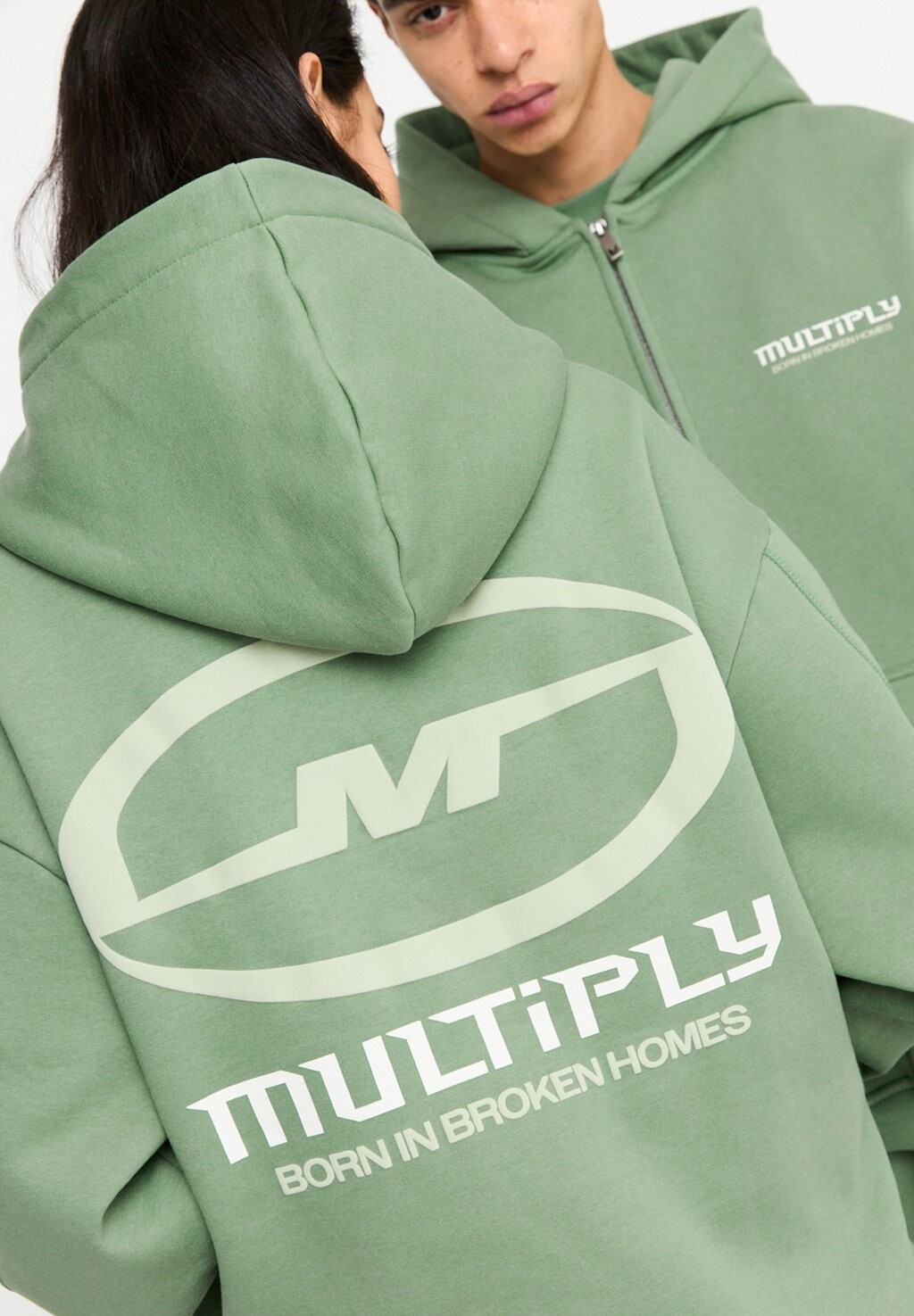 

Толстовка BROKEN IDENTITY Multiply Apparel, зеленый