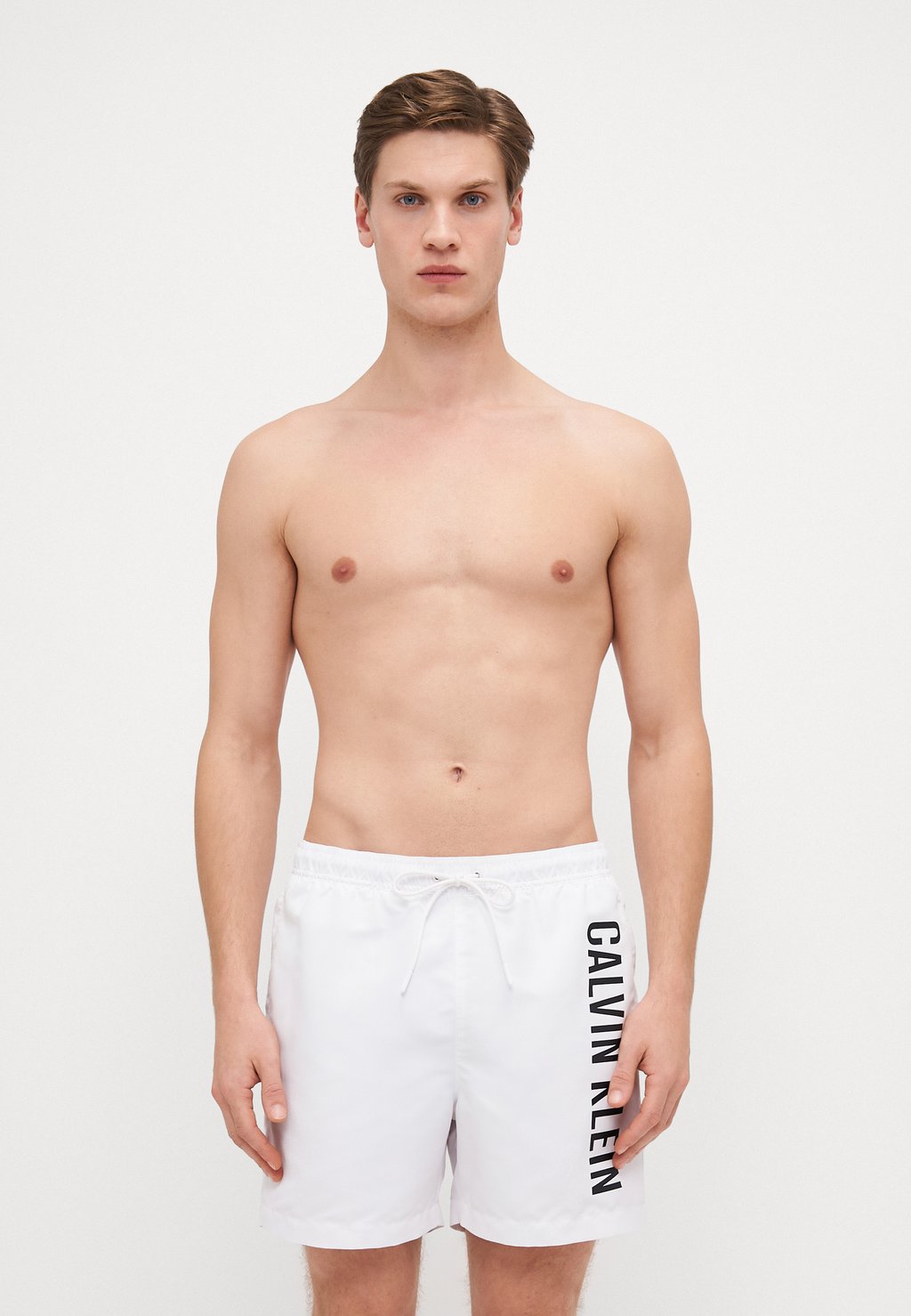 

Пляжные шорты DRAWSTRING Calvin Klein Swimwear, белый