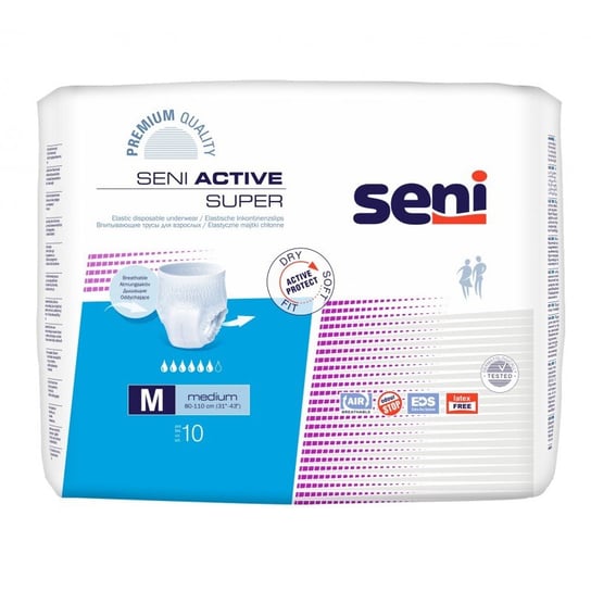 

Трусики впитывающие, как нижнее белье Seni Active Super M, 10 шт.