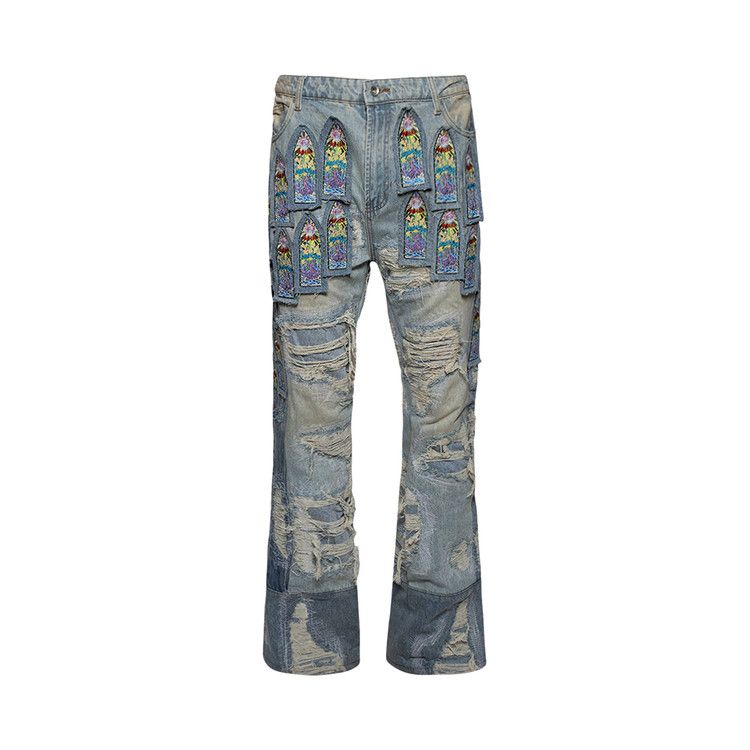 

Брюки Who Decides War Coliseum Fusion Denim, Sky/Multicolor