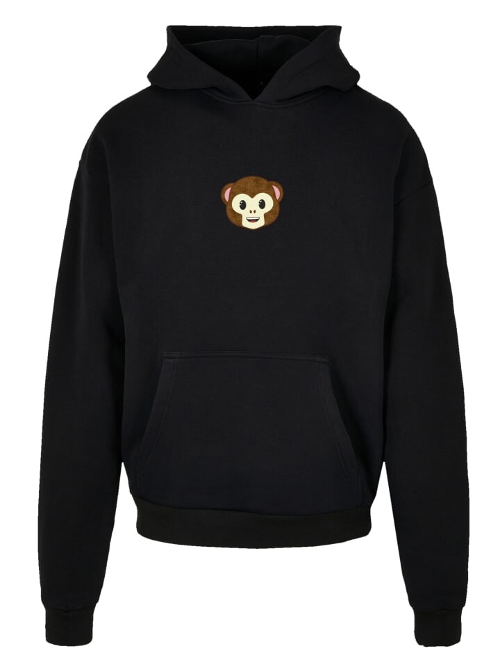 

Пуловер F4NT4STIC Ultra Heavy emoji couture smiling monkey furry face, черный