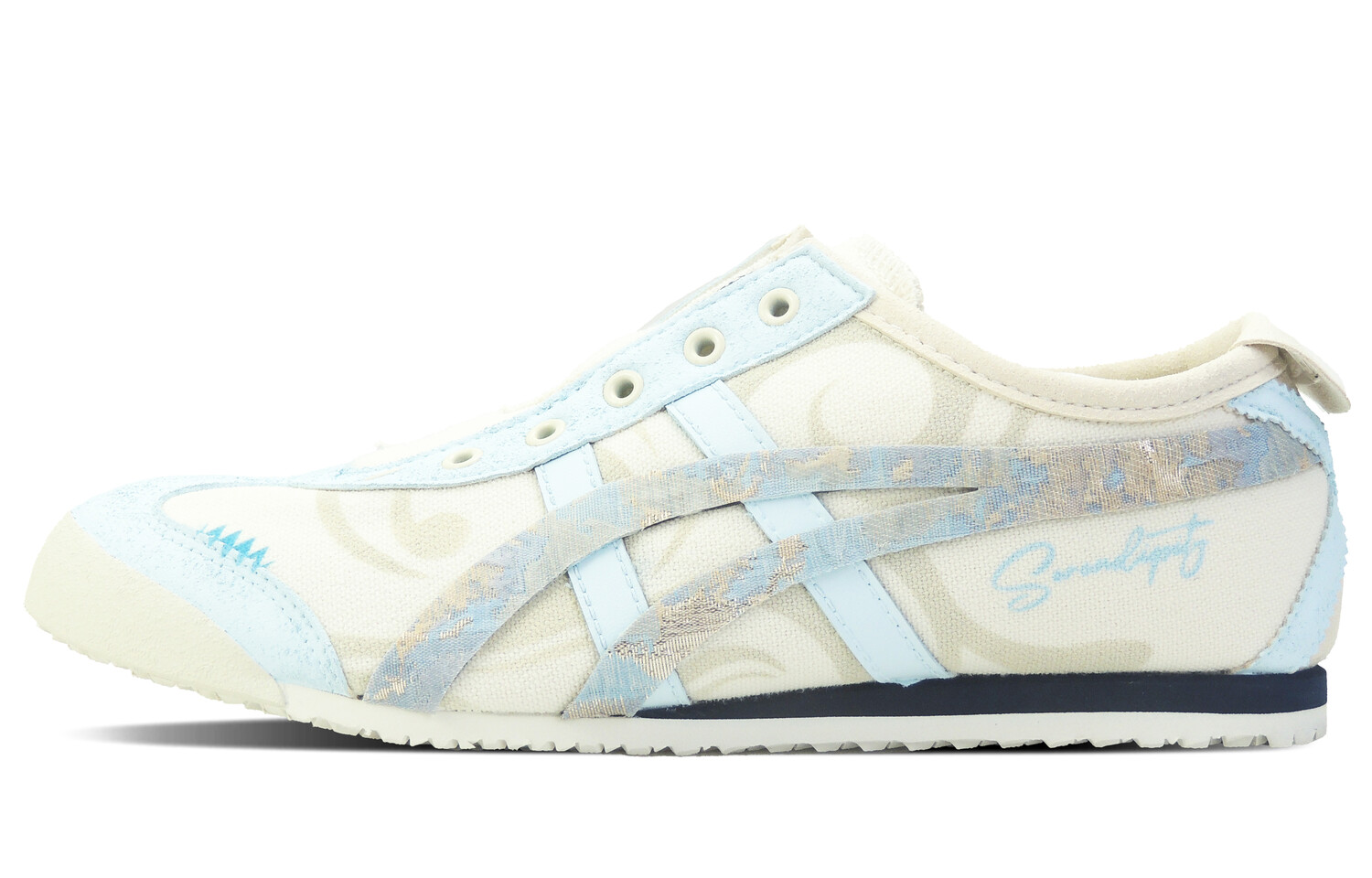 

Кроссовки Onitsuka Tiger MEXICO 66 Lifestyle Shoes Unisex Low-top Beige, цвет Apricot Cream
