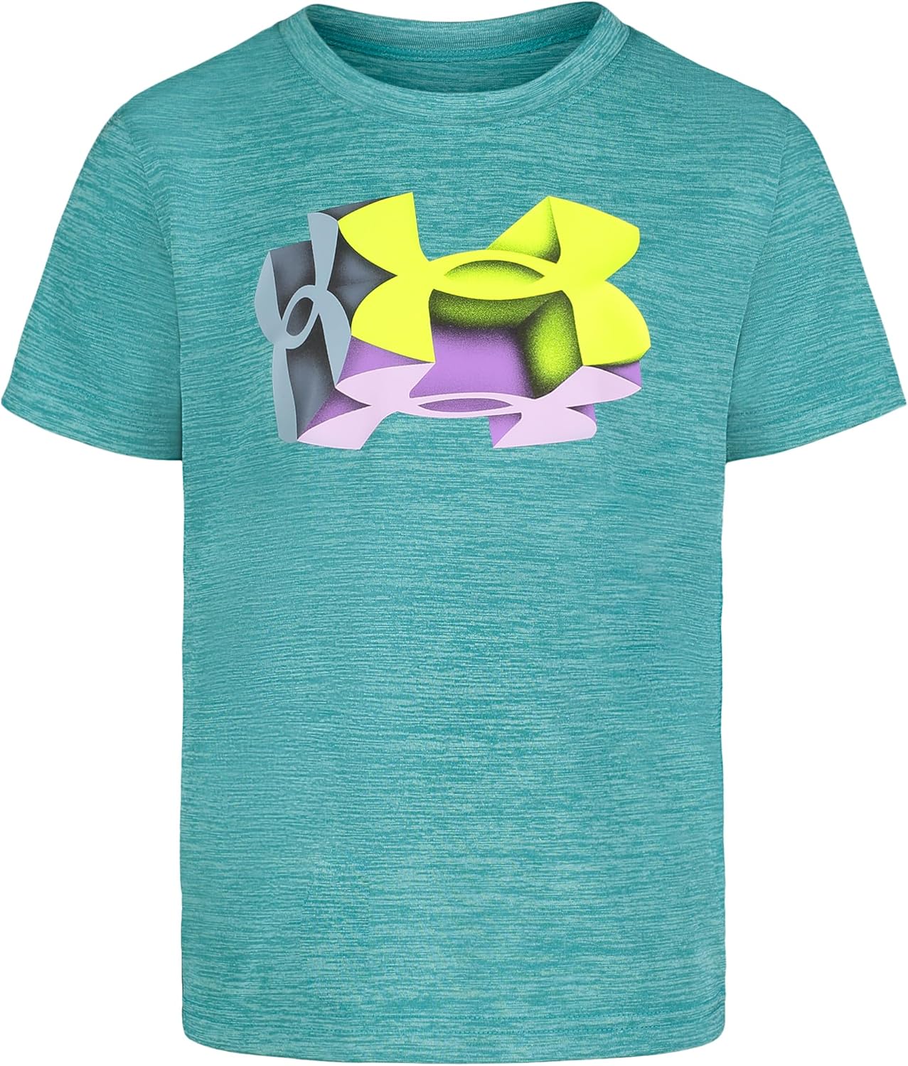 

Футболка Under Armour для мальчиков, круглый вырез, легкая и дышащая, Circuit Teal