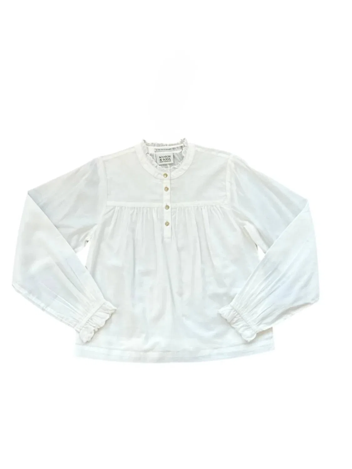 SCOTCH & SODA Модальный топ для девочек, белый