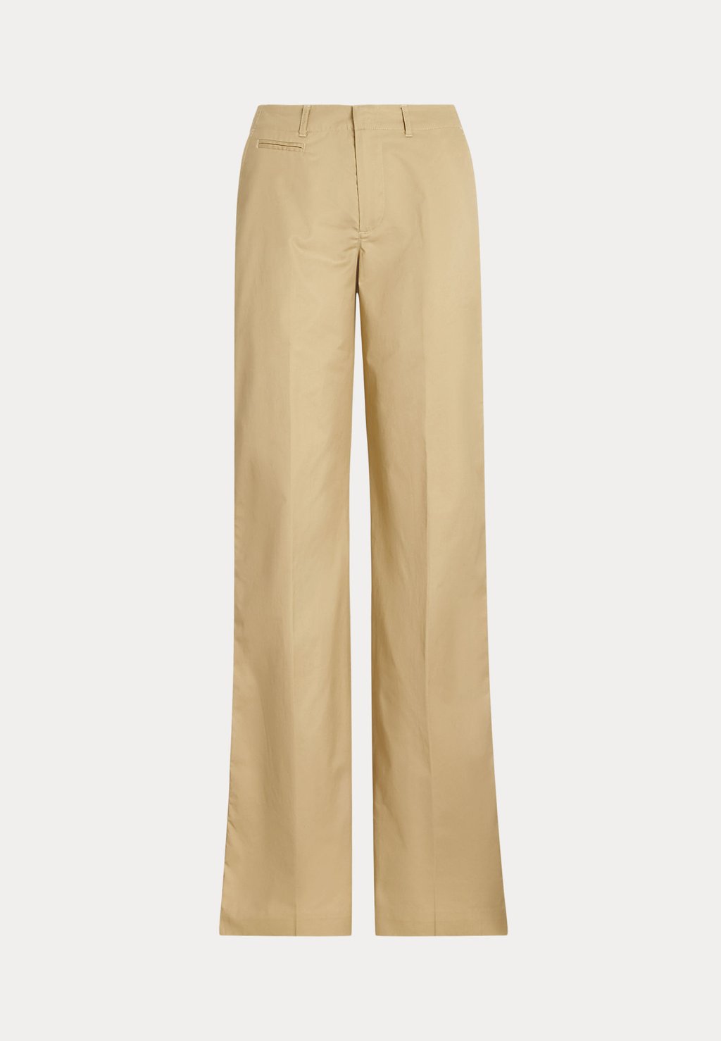 

Брюки COTTON TWILL HIGH RISE PANT Lauren Ralph Lauren, цвет Tan