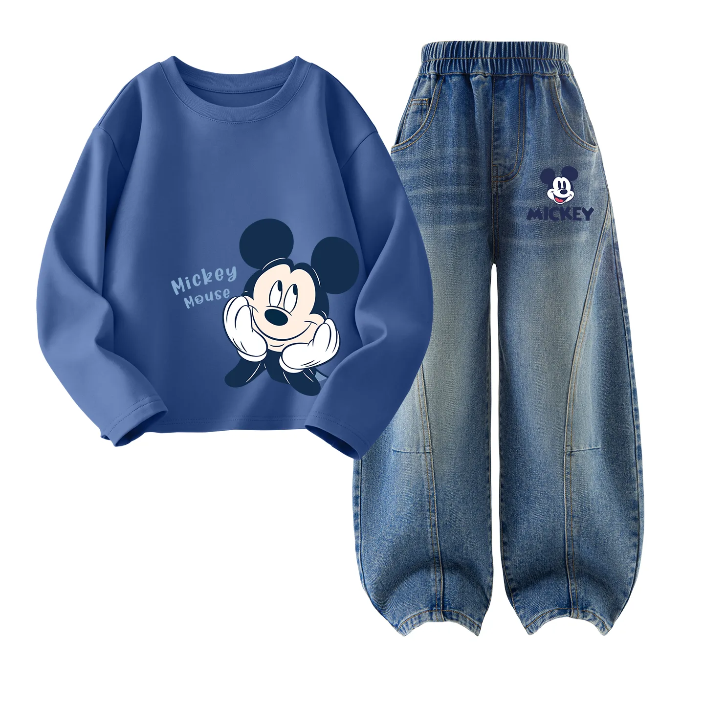 Детский спортивный комплект Casual Disney, Di Square White+Di Frame Mickey Mouse Denim Blue — фото 4