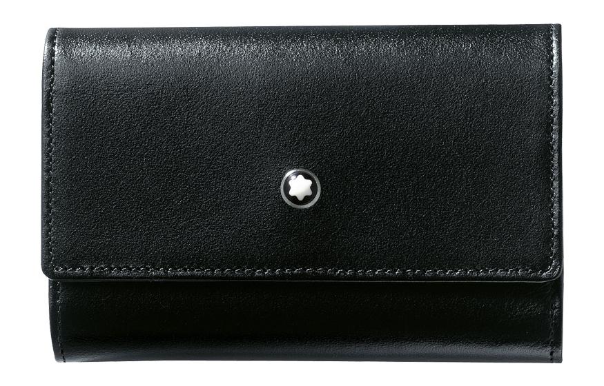 

MONTBLANC Ключница из кожи коровы Meisterstuck черная
