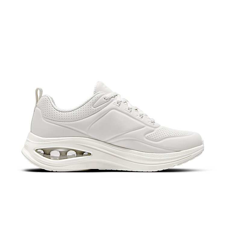 Кроссовки женские с низким верхом белого цвета Skechers — фото 2