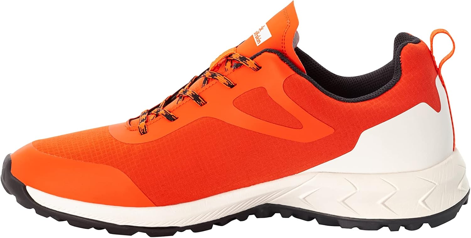 Мужские походные кроссовки Jack Wolfskin Woodland Shell Texapore Low M, Wild Brier — фото 3