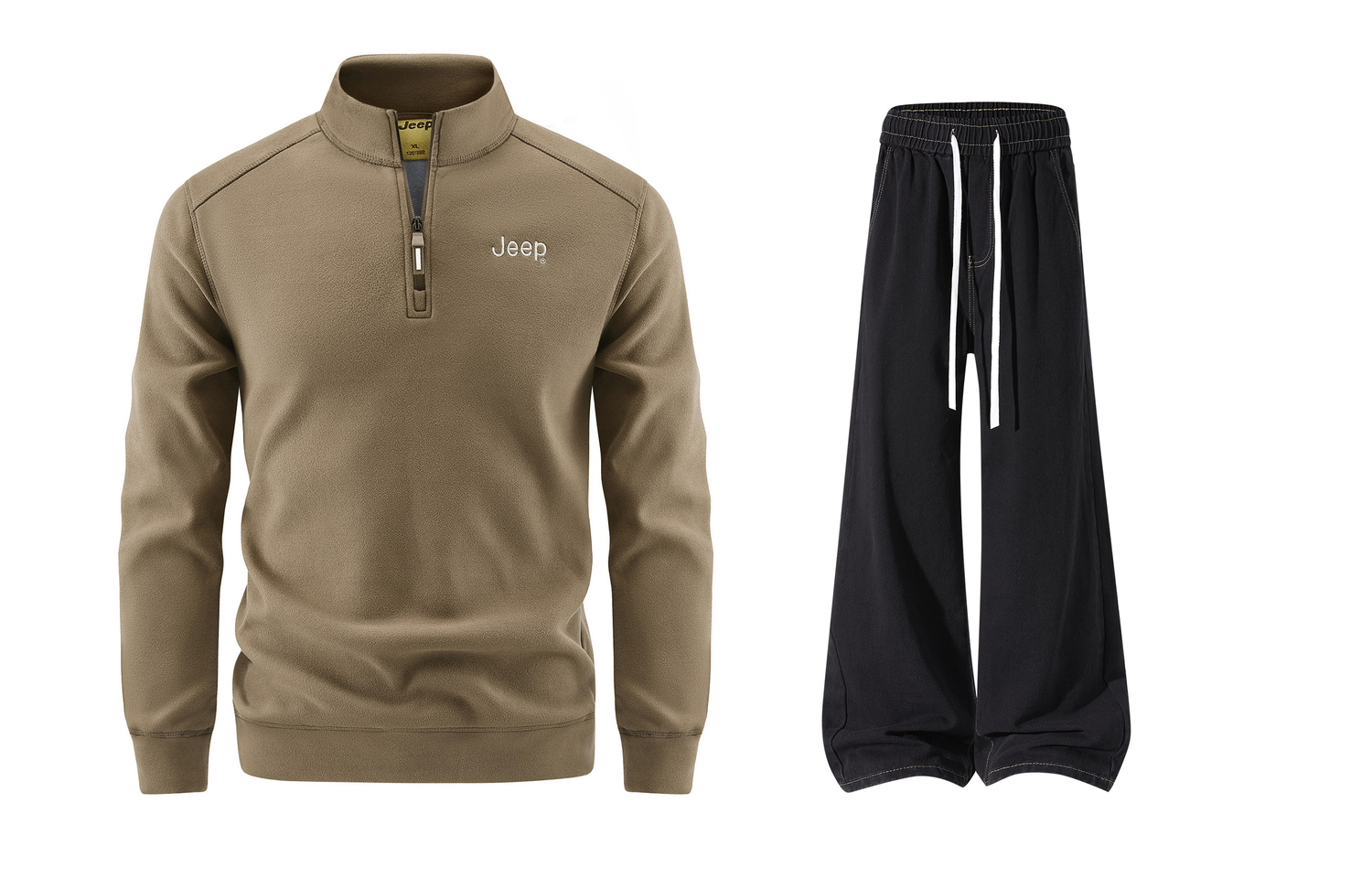 

Spirit Casual Sportswear Unisex Jeep, коричневый+черный серый fleece-lined jeans