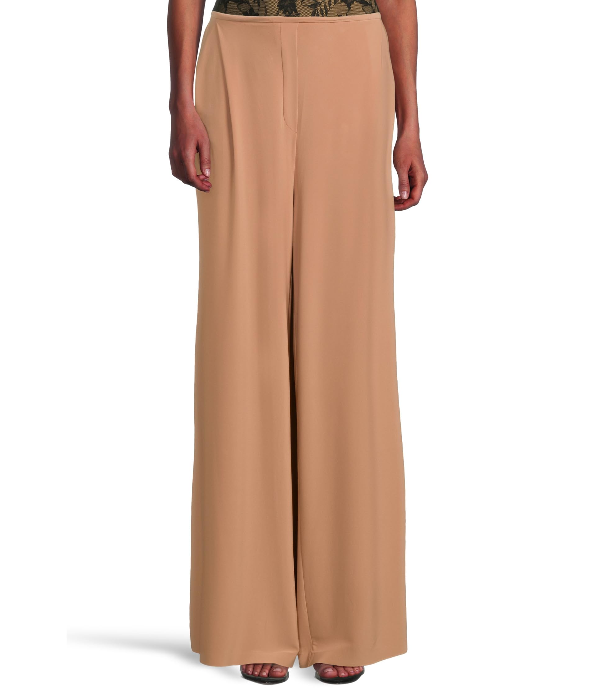 

Брюки Norma Kamali Mens Pleat Pant, Cappuccino