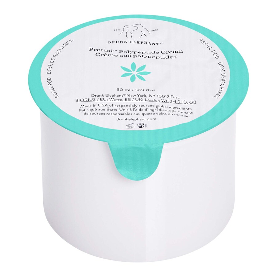 

Увлажняющий крем Protini Polypeptide Firming Refillable Moisturizer с полипептидами Drunk Elephant, 1.69 oz /50 mL Refill