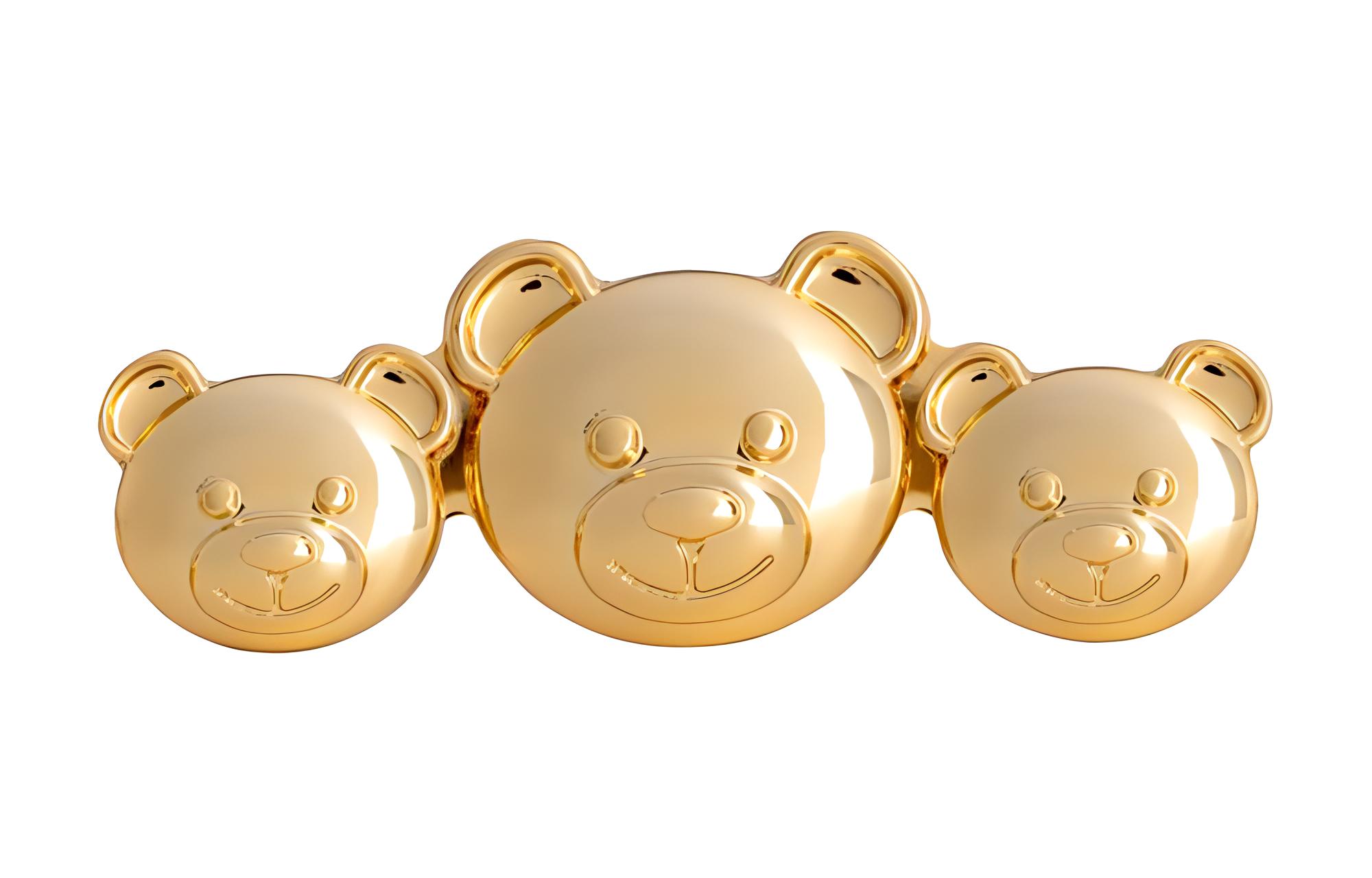 

Брошь женская золотая MOSCHINO, золото