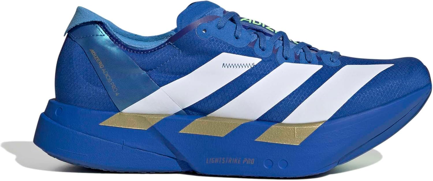 

Мужские беговые кроссовки adidas Adizero Adios Pro 4, белый/синий