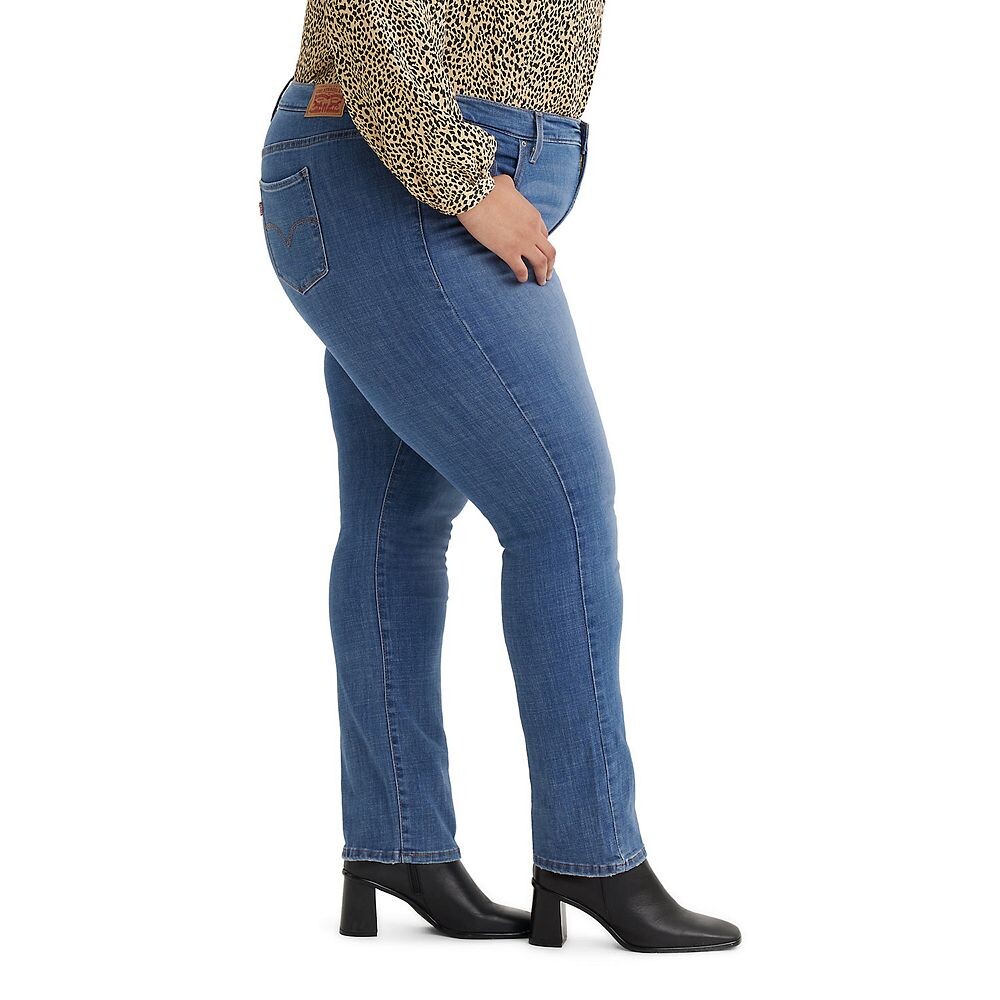 Корректирующие прямые джинсы Levi’s 314 больших размеров Levi's, цвет Soft Black — фото 3